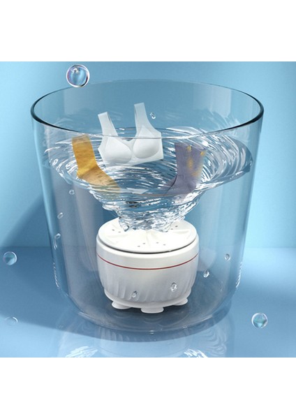 Mini Turbo Yıkama USB Powered Temizleme Çamaşır Makinesi Iç Giyim Çorapları Için Mini Ultrasonik Turbo Yıkama Ev Seyahat Için (Yurt Dışından)