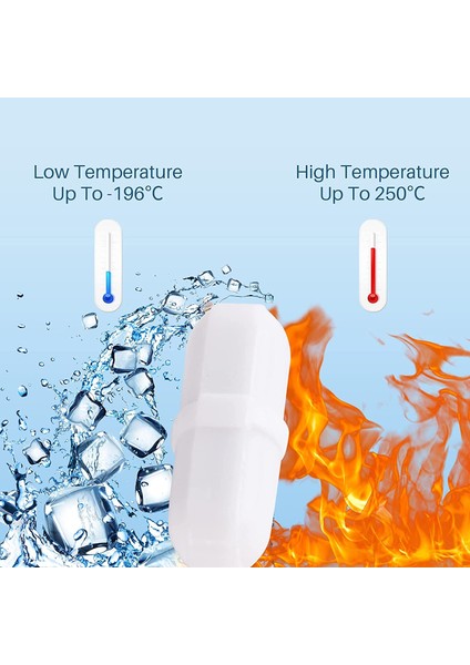 10 Adet 20MM/0.8 Inç Manyetik Karıştırıcı Mikser Karıştırma Çubuğu Laboratuvar Çubuğu Karıştırma Plakası Çubuğu (Yurt Dışından)