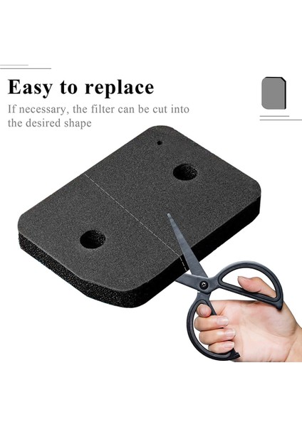 2 Adet Yedek Filtre Miele 9164761 Kurutucu Isı Pompası Kurutucu, Kondenser Kurutucu Filtre Köpük Taban Filtresi Kurutucu Parçaları (Yurt Dışından)