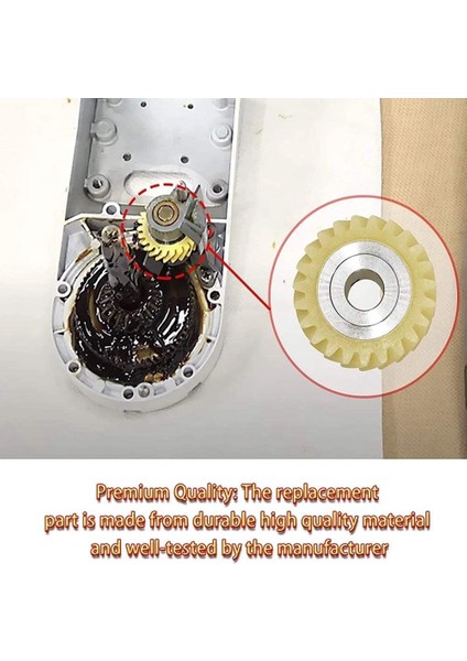 W10112253 9706416 Motor Fırçası W10380496 4162897 Kitchenaid Standı ve Bir Çift Motor Fırçası Için Mikser Sonsuz Tahrik Dişlisi (Yurt Dışından)