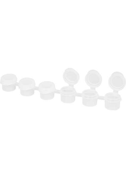 24 Şerit 2ml Boş Boya Şeritleri Boya Bardak Tencere Şeffaf Saklama Kapları Boyama Sanatları El Sanatları Malzemeleri Toplamda 144 Tencere (Yurt Dışından) fiyatları