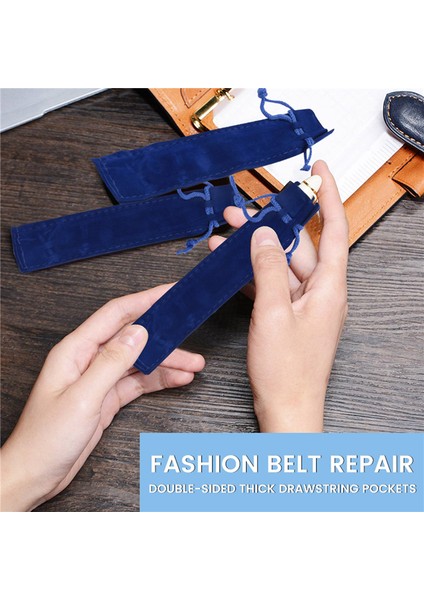 50 Adet Mavi Kadife Kalem Kılıfı Kol Tutucu Tek Kalem Çantası Kılıf Kalem Çantası (Yurt Dışından) indirimleri