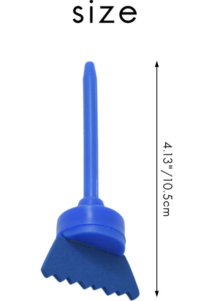 Çocuklar Için Sünger Boya Fırçaları, 4 Paket Erken Öğrenme Çizim Boyama Araçları Dıy Sanat El Sanatları Için Set, Besom (Yurt Dışından) fırsatları