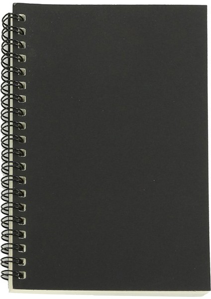 Retro Kraft Bobin Eskiz Eskiz Defterleri Boş Defter Yaratıcı Dizüstü Okul Kırtasiye (Siyah ve Beyaz) (Yurt Dışından)