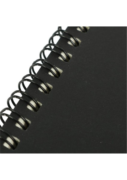 Retro Kraft Bobin Eskiz Eskiz Defterleri Boş Defter Yaratıcı Dizüstü Okul Kırtasiye (Siyah ve Beyaz) (Yurt Dışından) modelleri