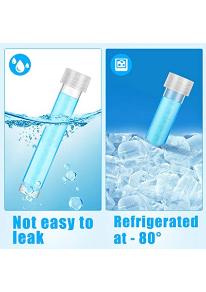 100 Adet 10ML Plastik Kapaklı Test Tüpleri Flakon Mühür Kapaklı Konteyner Kapaklı Küçük Depolama Tüpleri Şeffaf Test Laboratuvarı Tüpleri (Yurt Dışından) fiyatları