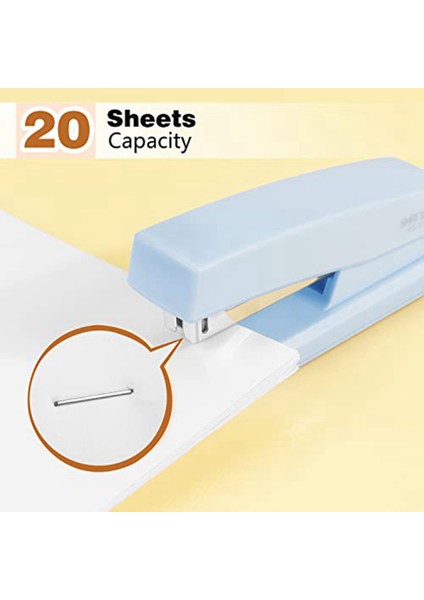 Zımba, Ofis Zımba, Masa Zımbası Taşınabilir Dayanıklı Zımbalar Ofis Malzemeleri (Mor) (Yurt Dışından) fırsatları