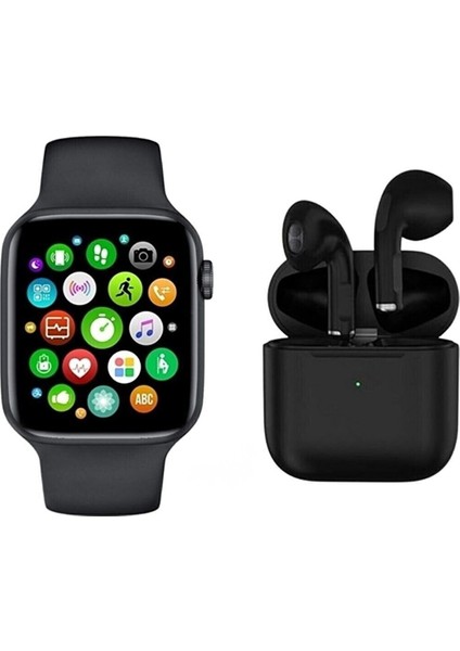 Watch 6 Serisi Yeni Nesil Akıllı Saat Pro5 Kablosuz Kulaklık Android ve Ios Uyumlu