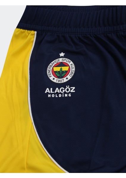 Basket Kadın Lacivert Sarı Maç Şortu modelleri