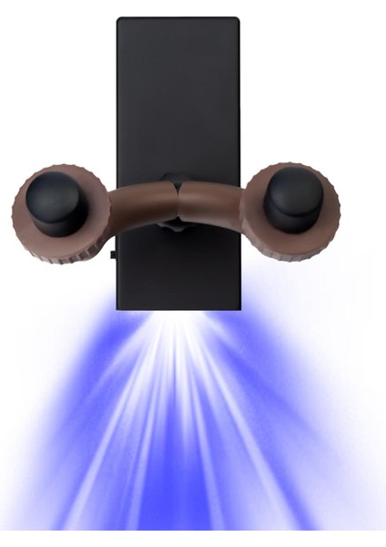 LED Işıklı Gitar Kanca Gitar Duvar Montaj Rafı Yaylı Çalgılar Için Bas Mavi Işık (Yurt Dışından) indirimleri