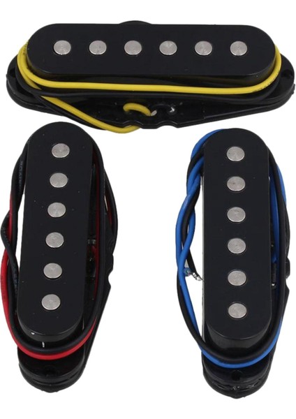 3x Bakır Gitar Manyetikleri Elektro Gitar Aksesuarları Için Köprü Manyetikleri Siyah (Yurt Dışından) fiyatları