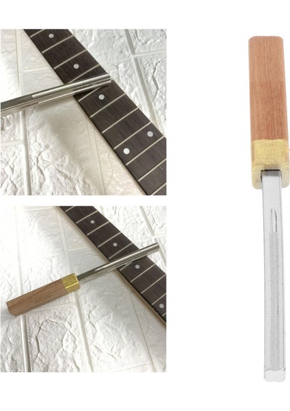 Gitar Ukulele Banjo Tamiri Için Fret Dosyası Giydirme Dosyası Luthier Araçları (Yurt Dışından)