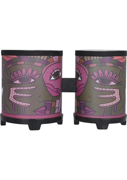 Bongo Drum 4 "-5" Vurmalı Çalgı Müzik Davul Için El Davul (Yurt Dışından)