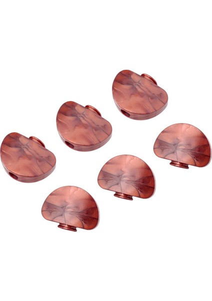 6 / Takım Elektrikli Mandal Tuner Kapakları Topuzlar Kırmızı (Yurt Dışından) indirimleri