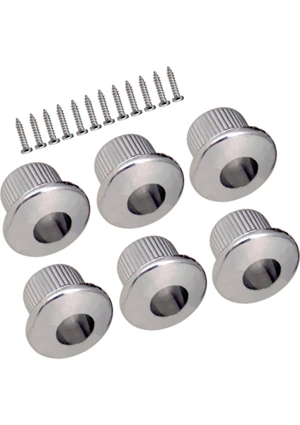 6x Krom Önüşüm Burçları Yüksükler I Somunları (Yurt Dışından)