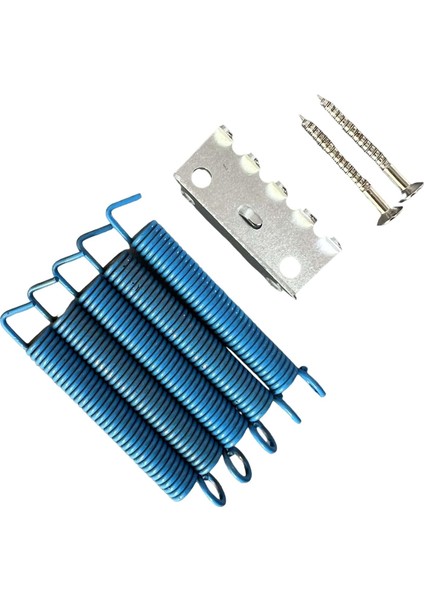 Metal Tremolo Ü Yayları Pençe ve , Doğ Değiştirilir, Kuyruk Parçası Mavi (Yurt Dışından)