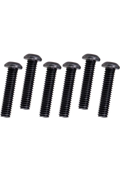 Gitar Köprüsü Eyer Vidaları Dayanıklı Iç Altıgen Vidalar Enstrüman Aksesuarları Siyah (Yurt Dışından) fiyatları