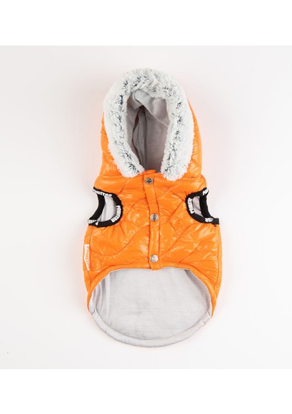 Turuncu Light Wave Anorak Yelek Köpek Yeleği Köpek Kıyafeti Köpek Yağmurluk L
