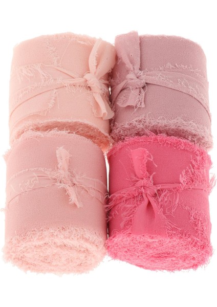 4x Saçak Ş Ipek Kurdele Buketleri Için Yıpranmış Kenarlar Ş (Yurt Dışından) fırsatları