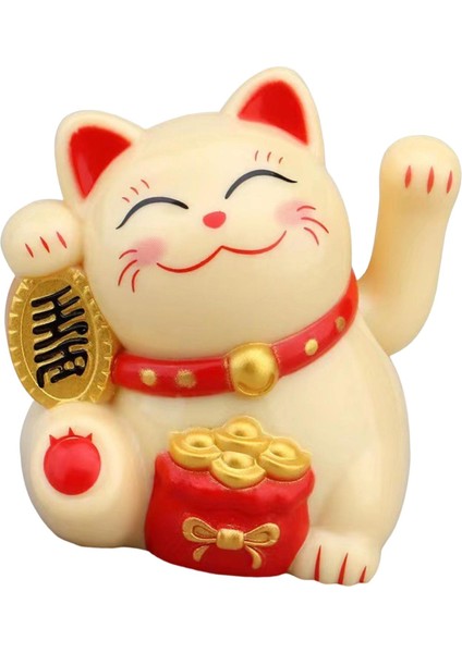 Güzel Şanslı Kedi Sallayarak Kol Ofis Raf Dekorasyonu Için Küçük Kedi Figürleri Sarı (Yurt Dışından) fiyatları