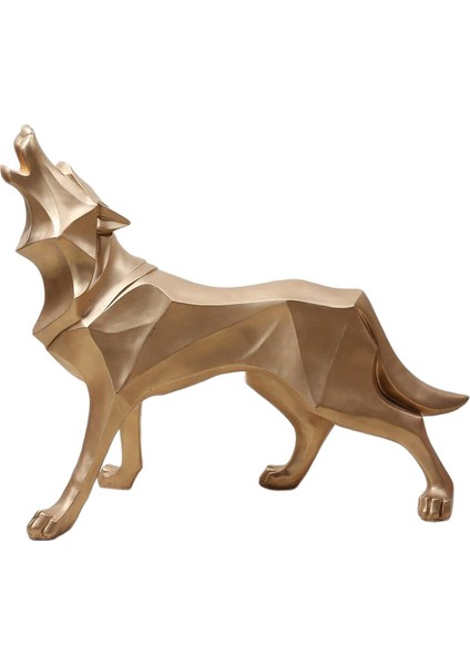 Kurt Heykeli Heykel Süs Tahsil Heykelcik El I Sundurma Dekorasyon I Masaüstü Dekor Için-Altın (Yurt Dışından)