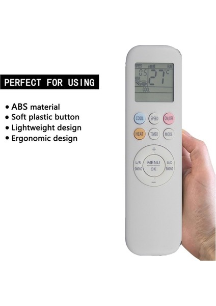 Yeni YKR-T/011E Aux Klima Uzaktan Kumandası Için Uzaktan Kumandanın Değiştirilmesi, Beyaz (Yurt Dışından) fiyatları