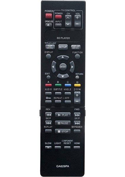 GA629PA Sharp Blu-Ray DVD Oynatıcı Için Uzaktan Kumanda Değiştirme -HP20U -HP20 -HP20X BDHP20U BDHP20 BDHP20X (Yurt Dışından)