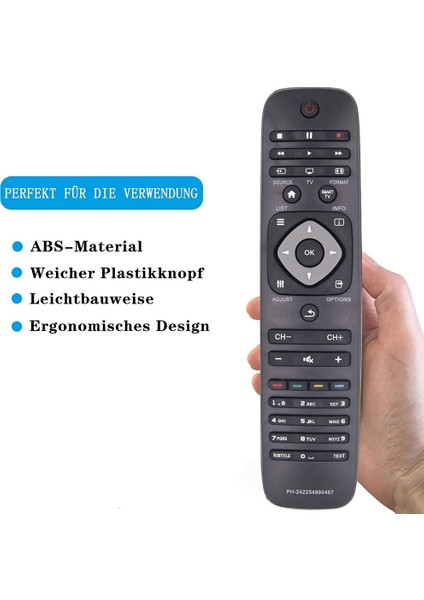 Uzaktan Kumandanın Değiştirilmesi, 40PFL5007H/12 40PFL5007K/12 40PFL5007T/12 Için Evrensel Uzaktan Kumanda (Yurt Dışından) fiyatları