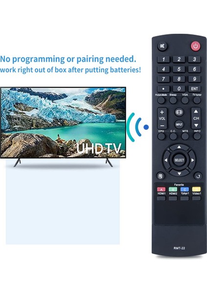 Uzaktan Kumanda -22, EW39T6MZ UW32S3PW UW32SC1W UW37SC1W UW46T7HW UW48T7HW UW39T7HW EW39T6MZ Için Değiştirildi (Yurt Dışından) indirimleri