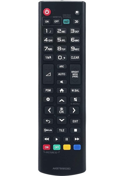 Uzaktan Kumanda AKB75095383 Lg Dijital Tabela Için Değiştirin 32SE3KE 32SM5KD 32SM5D 43SM3D 43SM5D 49SH7PE 49SM3D 49SL5E (Yurt Dışından)