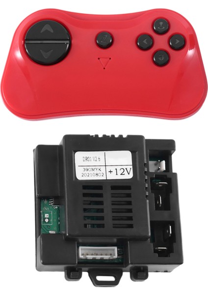 DR01 V2.6 390MYK 12V 2.4g Çocuklar Için Bluetooth Uzaktan Kumanda ve Alıcı Elektrikli Araç (Yurt Dışından)