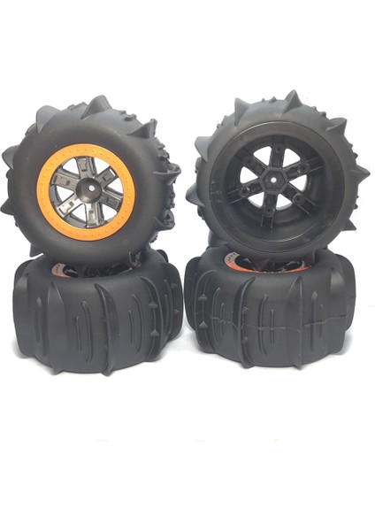 4 Adet 110MM Kürek Lastikleri Kar Kum Lastiği Tekerlek Xinlehong 9125 9116 9155 144001 124019 104009 Rc Araba Parçaları (Yurt Dışından) indirimleri