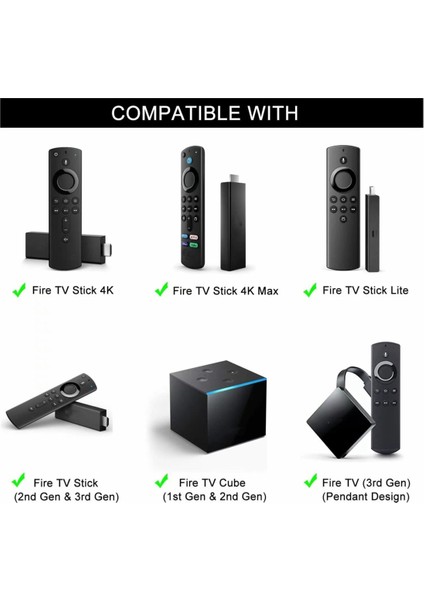 3nd Gen Stick Lite 4K Için Yedek Sesli Uzaktan Kumanda L5B83G Kontrolü (Yurt Dışından)