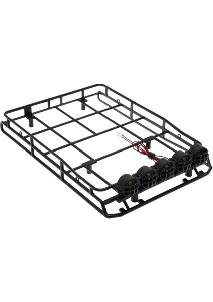 Bagaj Taşıyıcı Portbagaj LED Tavan Işık ile Mn D90 D99S MN98 MN99S Mn-90 1/12 Rc Araba Yükseltme Parçaları (Yurt Dışından)