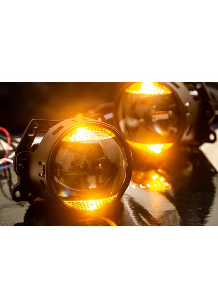 Bi-Xenon Gündüz Ledli-Sinyalli Beyaz-Sarı / LAAM960-1