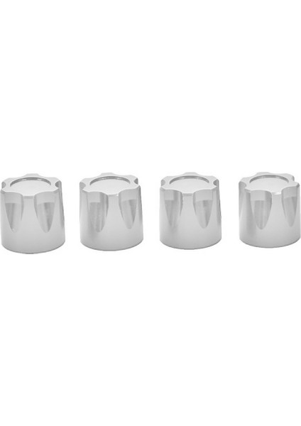 4 Adet Alüminyum Rc Araba Tekerleği Jant Jant Kapağı Somunu 1/10 Rc Paletli Eksenel SCX10 90046 Trx4 D90, A (Yurt Dışından)