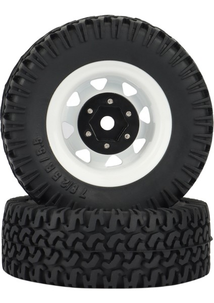 4 Adet 1.55 Metal Beadlock Jant Lastik Seti 1/10 Rc Paletli Araba Eksenel Jr 90069 D90 CC01 LC70,1 (Yurt Dışından)