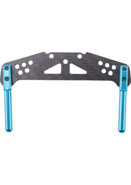 TT01 Tt-01 1/10 Rc Araba Yükseltme Parçaları Için Gövde Direkleri ile Karbon Fiber Ön ve Arka Şok Kulesi (Yurt Dışından)