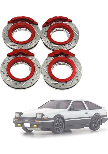 Metal Fren Diski Kaliper Mını-Z Mini Z MA020 MA030 Fwd Mını-Q8 1/28 Rc Araba Yükseltme Parçaları Aksesuarları (Yurt Dışından)