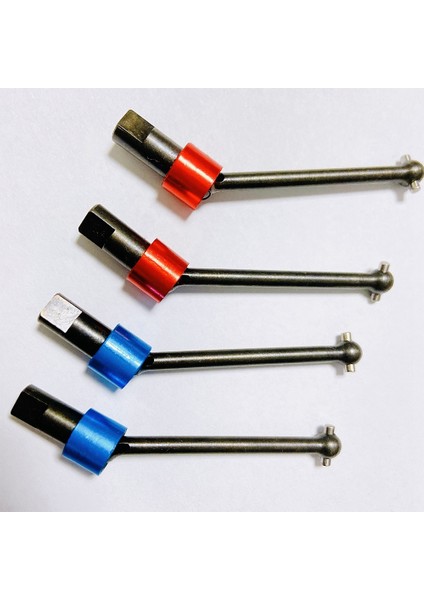 4 Adet Metal Cvd Tahrik Mili Tahrik Mili Latrax Teton 1/18 Rc Araba Yükseltme Parçaları Aksesuarları, 2 (Yurt Dışından)