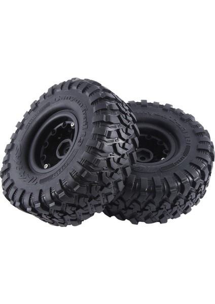 4 Adet 120MM Metal 1.9 Inç Beadlock Jant Lastik Lastik Seti 1/10 Rc Paletli Araba Trx4 D90 Eksenel SCX10 (Yurt Dışından)