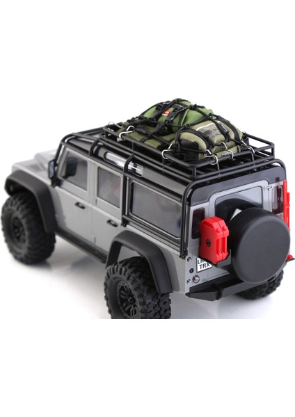 Rc Araba Simülasyonu Uyku Tulumu Dekorasyon TRX4M Eksenel SCX24 1/18 1/24 Rc Paletli Araba, Yeşil (Yurt Dışından)