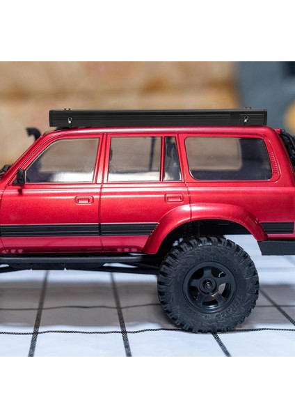 Yan Araba Çatı Üst Çadır Gölge Tente Yağmur Gölgelik Güneşlik Kamp Çadırı 1/10 Rc Paletli Araba Eksenel SCX10 Trx4,a (Yurt Dışından)