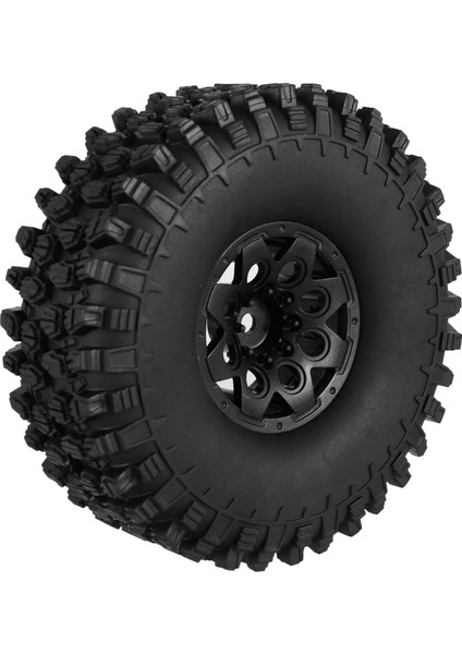 4 Adet 120MM 1.9 Beadlock Jant Lastik Seti 1/10 Rc Paletli Araba Trx4 D90 Eksenel SCX10 Iı Iıı Redcat (Yurt Dışından)