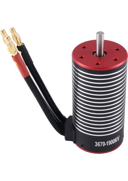 3670 Fırçasız Motor 1900KV 2650KV 2850KV Için 1/8 1/10 1/12 1/14 Rc Araba Drift Yarışı Off-Road, 1900KV (Yurt Dışından)