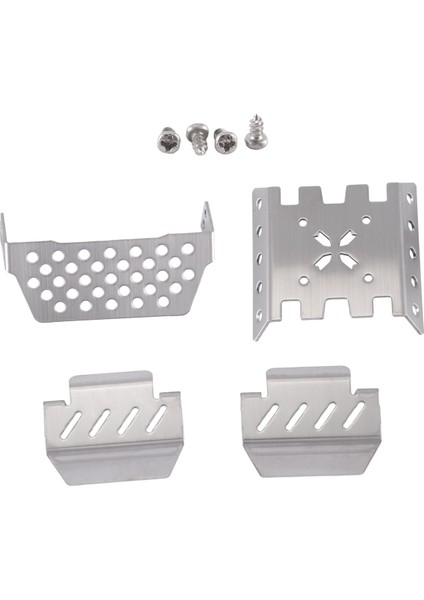 Metal Şasi Zırh Aks Koruyucu Plaka Yikong YK4082 YK4102 YK4103 Rc Paletli Araba Yükseltme Parçaları (Yurt Dışından)