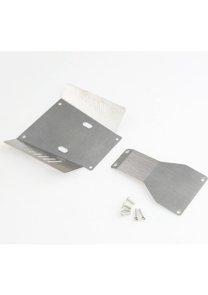 Metal Paslanmaz Çelik Şasi Zırh Koruma Plakası Cc-01 CC01 1/10 Rc Paletli Araba Yükseltme Parçaları (Yurt Dışından)