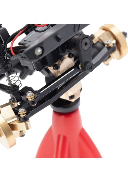 Alüminyum Direksiyon Bağlantısı Cnc Yükseltme Parçaları Rc Paletli Araba Eksenel SCX24 C10 Sürgü Jlu (Yurt Dışından)