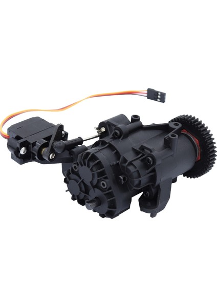 1/10 Rc Paletli Trx4 Trx6 Yükseltme Parçaları Için Dahili Dişliler ve Servo ile 2 Hızlı Şanzıman Şanzıman (Yurt Dışından)