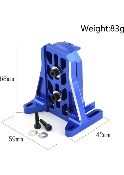 Metal Yükseltilmiş Motor Arka Montaj Sabit Koltuk Motor Montajı Için 1/5 Xmaxx 6 S 8 S 1/6 Xrt Rc Araba Yükseltme Parçaları, 2 (Yurt Dışından)